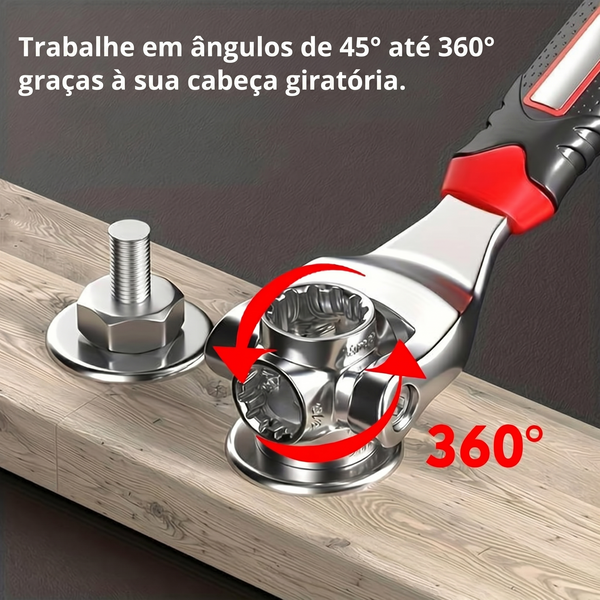 Chave Certa Compacta 48 em 1