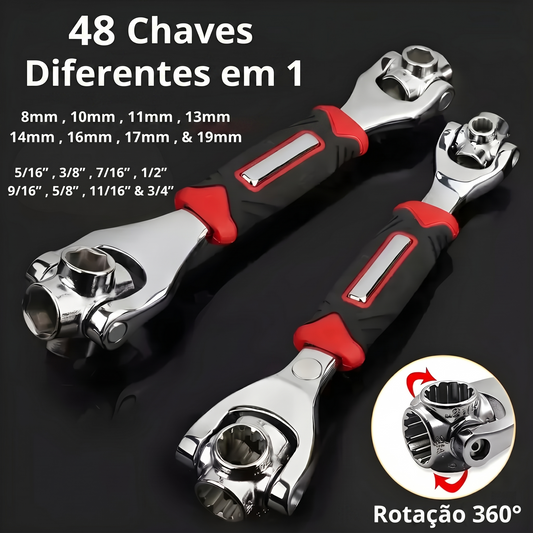 Chave Certa Compacta 48 em 1